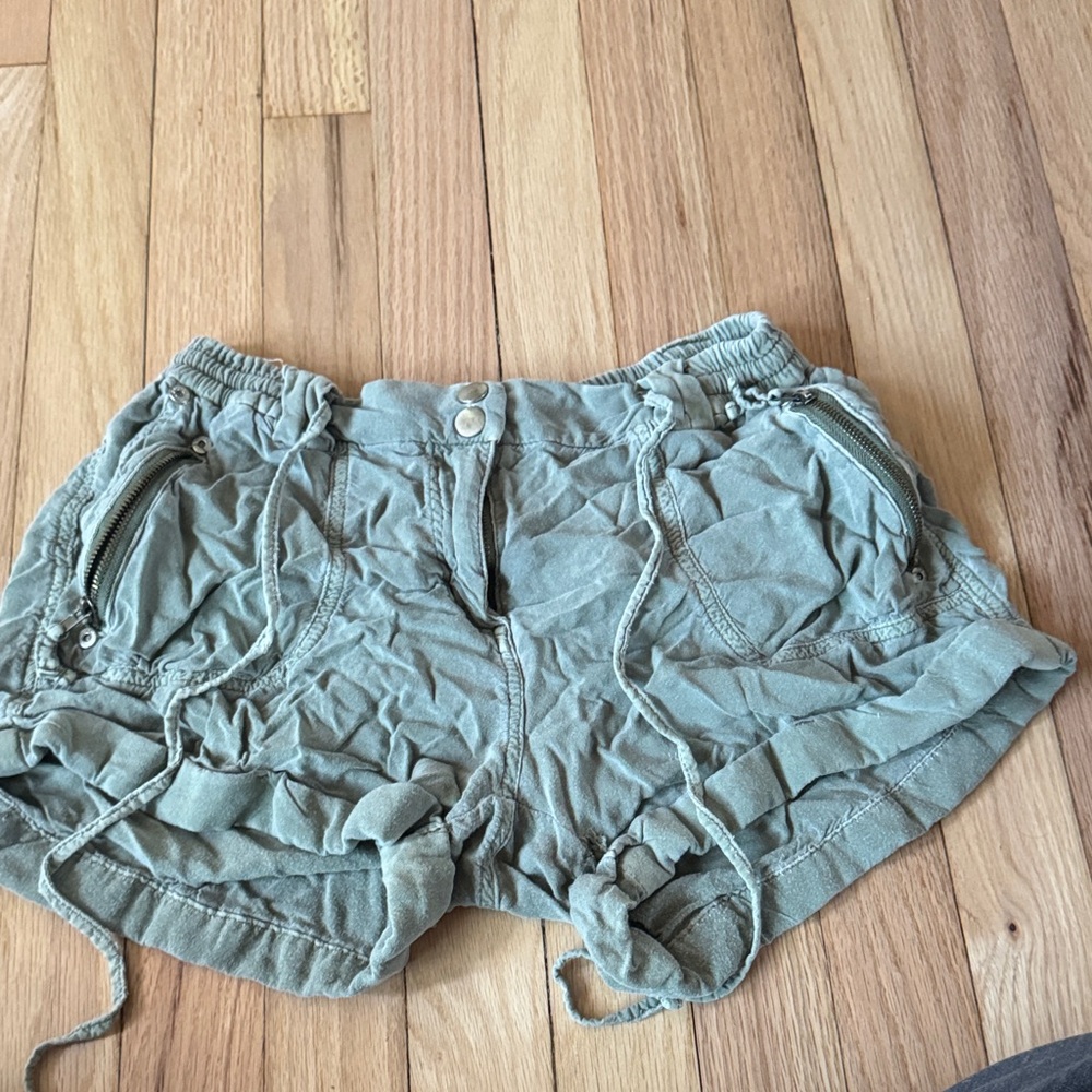 Vintage Havana Olive Cargo Shorts